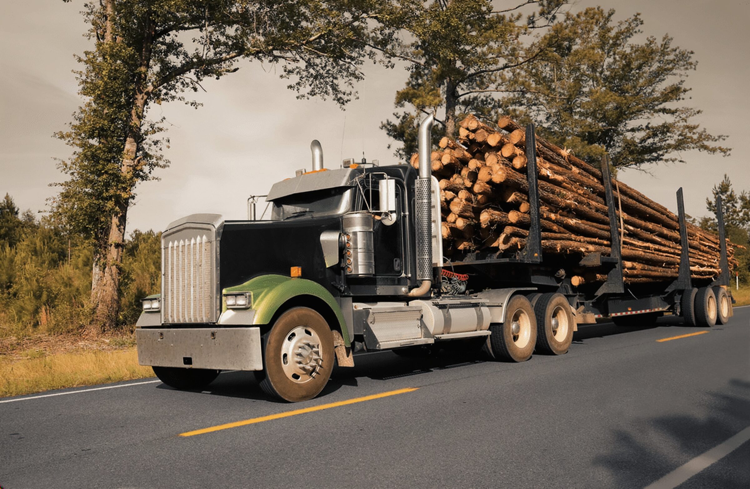 Log Truck Physical Damage
